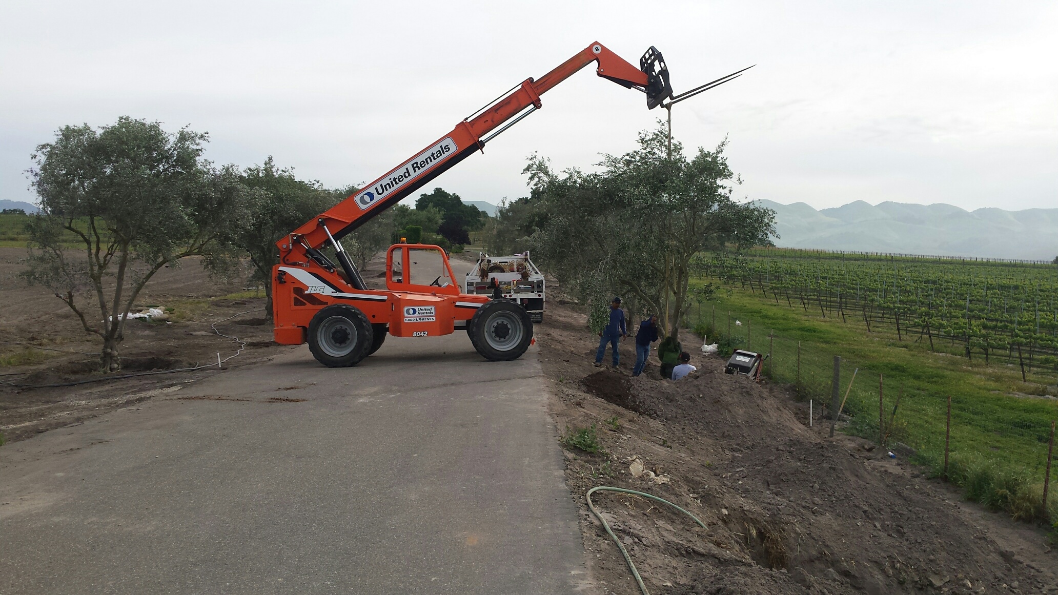 Installation crew